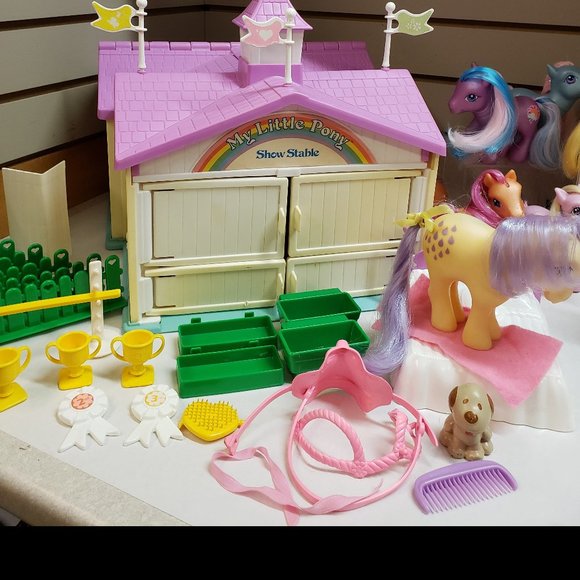 Vintage G-1 MLP Show Stable almost complete Lemon Drop Brandy Access - Picture 2 of 11